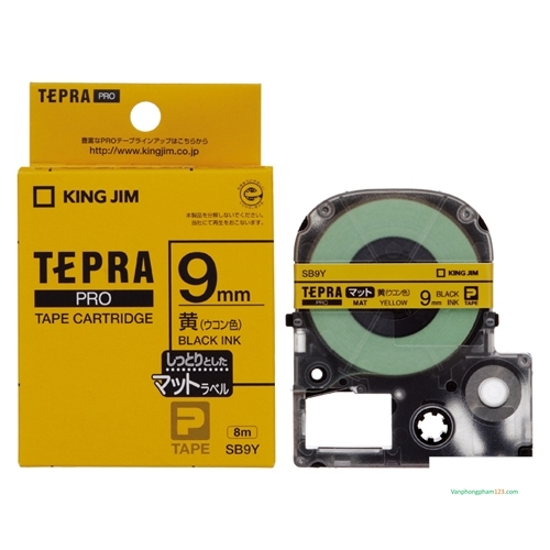 Băng mực máy in Tepra SC9Y Kingjim 9mm