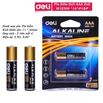Pin tiểu DELI AAA DELI W18504