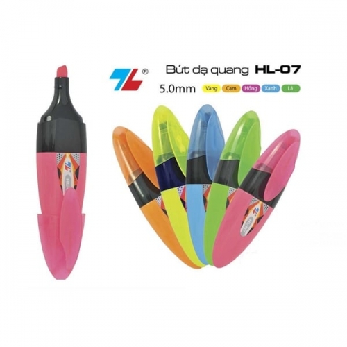 Bút dạ quang Thiên Long HL-07 hộp 10 cái