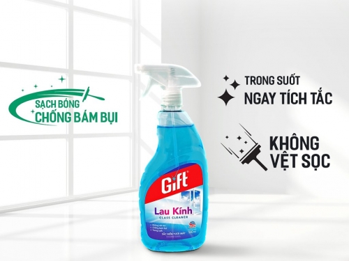 Nước lau kính Gift sắc biển 540ml